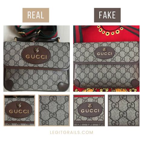 authentic gucci dust bag vs fake|inside a real Gucci bag.